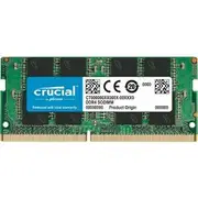 Crucial 8GB (1x8GB) DDR4 SODIMM 3200MHz CL22 1.2V Notebook Laptop Memory RAM