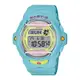 【CASIO】卡西歐 Baby-G 夏日繽紛 200米防水 運動電子錶 BG-169PB-2 藍/黃