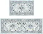 Pauwer anti Fatigue Kitchen Mats for Floor 2 Piece Set, Cushioned Memory Foam