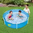 Bestway Swimming Pool My First Frame Pool Garden Outdoor Above-ground Pool vidaX