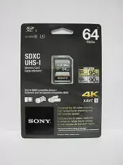 Sony 64G XAVC S 4K Ultra HD SDXC SD card for Canon EOS 80D 70D 60D DSLR camera
