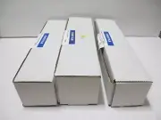 3 BOXES LIQUID PHOTOPOLYMER COVER FILM 12 3/16" X 400 FT. CLEAR UNUSED MILLENIUM