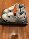 Brand New Nike Air Jordan Retro 4 Military Blue 2024 Size 11 Authentic Trainer