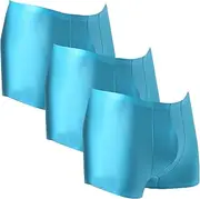 [JEShifangjiusu] Men'S Boxer Underwear Sexy Boxer Shorts Briefs Trunks Underpants See-Through Breathable Transparent Briefs