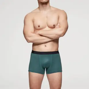 【Mr. DADADO】機能系列 控溫褲 M-LL合身平口內褲 中空溫感平衡紗-GHC204GR(綠)