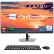 All IN One I3 27 " FHD Win 10 RAM 16 GB SSD 480 Desktop Computer Gaming Editing_