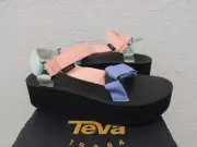 TEVA SHERBERT MULTI FLATFORM UNIVERSAL PLATFORM SANDALS, WOMEN US 7/ EUR 38 ~NIB