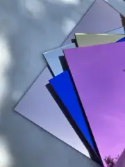 Acrylic Sheets for Glowforge Blue, Pink, Silver, Rose gold