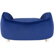 Plush Pet Sofa Couch for Medium Dogs & Cats - Sturdy, Stylish, Easy Assembly