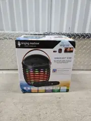 Singing Machine SingCast One Casting Bluetooth Karaoke System with wireless Micr