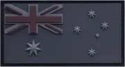 OUTBACK Tactical Australian Flag Patch - Stealth