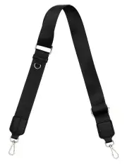 [Mocha] Ebby Black/Silver Strap