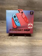 NEW FOR Nintendo Switch COMFORT GRIP RED f Joy-con Controllers.