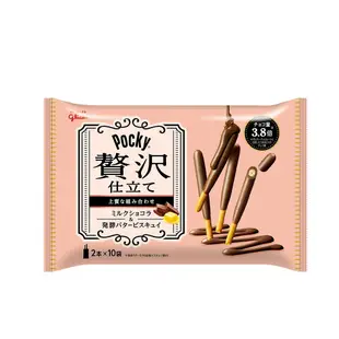 【Pocky】Pocky百奇 奢華牛奶巧克力棒 2入