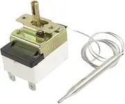 Sourcingmap 1NC 1NO AC 250 16A 30-110C Temperature Control Switch Capillary Thermostat for Oven Refrigerator