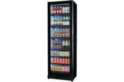 Upright Super Slim Depth Quiet Running Glass Front Beer Fridge With 5 x LED Colour Options