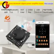 12V 24V Mini Bluetooth 5.0 50W+50W Wireless Audio Power Digital Amplifier Board