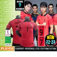 在飛比找蝦皮購物優惠-22-23 韓國家用球員球衣全國隊足球球衣球衣球衣 S-2X