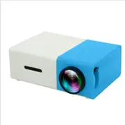 Catzon Portable Mini Projectors with HDMI USB Interfaces and Remote Control for Home Theater-Blue