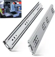 Heavy Duty Drawer Slides 16 Inch Full Extension Ball Bearing Sliding Rails Cabin