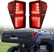 Tail Light for Polaris Ranger XP 1000 / Crew 2018-2021 UTV ATV,Red