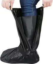 Waterproof Shoes Cover with Reflector, Reusable and Foldable Snow Rain Boot Shoe Cover for Man Women