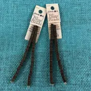 HALCRAFT BLISS BEADS SMALL SQUARE METAL STRUG BEADS NEW TAGS