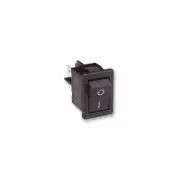 GA98801 H8550VBACA Arcolectric Switches Rocker Switch , DPST , Black/White