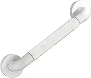 Bathroom Grab Bars with Non-Slip Handle and Safety Glowing Circle, Shower Wall Handle Towel Rack for Bathtub Toilet(White,48CM)