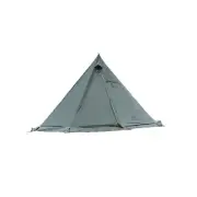 Tipi Hot Tent with Fire Retardant Stove Jack for Flue Pipes, 5~8 Person, Teep...