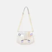 Excellence one David Jones Geometric Print Crossbody Bag