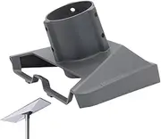 Pipe Adapter | Standard Dish Mount Bracket with Extended Socket to 70mm,Aluminum Alloy Bracket, Pipe Mounting Holder for Pole Mount