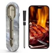 Wireless Meat Thermometer with Unique Stone Texture, Smart Bluetooth APP Cont...
