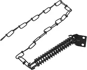 SEWACC 1Set Heavy Duty Door Chain Security Windproof Theft Chain for Door Window Easy Installation Durable Construction for Home Safety Protection