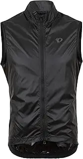 PEARL IZUMI Men's Attack Barrier Vest, Form Fitting Cycling Vest With Water Repellent Treatment & Reflective Elements