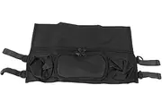Kids Baby Stroller Pram Pushchair Tray Hanging Bag Bottle Cup Holder Organizer Large Capacity Multifunction Design Lightweight Travel Essential for Stroller Pram Pushchair Black