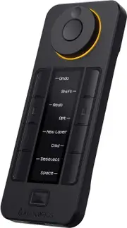 XENCELABS Quick Keys for Pen Tablet, Pen Displays, 40 Customizable Shortcut Keys, OLED Display, Used Wired or Wirelessly for Macos, Windows, and Linux