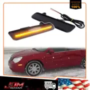 LED Side Marker Parking Turn Signal Corner Lights For 2007-2010 Chrysler Sebring (for: Chrysler)