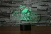 3D Acrylic LED HARLEY DAVIDSON MOTOCYCLE 7 Colour Night Light Touch Lamp GIFT