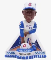 Hank Aaron Atlanta Braves Career Stat Bobblehead (NIB)