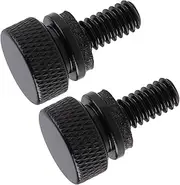 Stainless Steel Seat Bolt Rear Mount Screw Black Compatible with Harley Davidson 1996-2024,2 PCS