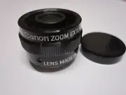 (CANON 2X EXTENDER C-MOUNT ZOOM LENS) BOLEX 16MM MOVIE CAMERA STOP VIGNETTING!
