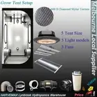 Hydroponics Grow Tent Setup With 6'' Ventilation Kit And Full Spectrum LED Light
