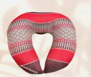 Travel U Shape Cushion neck pillow, Thai kapok fabric supports seat cushion.