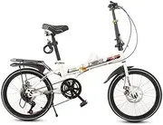 Adult Folding Bicycle Urban Leisure Ultra Light Speed Bicycle Bicycle Park High Carbon Steel 20 Inch Boy Girl