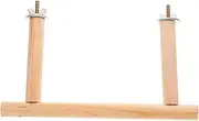 Happyyami Natural Bird Perch Stand for Parrots Durable Bird Cage Platform for Play and Training Reduces Boredom