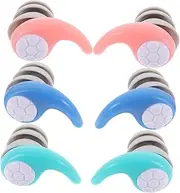 GAROZATION 3 Pairs Reusable for Hearing Protection Noise Reduction for Sleeping Swimming and Concerts Comfortable Design