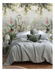 [M.M Linen] Livie Bed Cover Set in Moss
