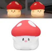 Mushroom Night Lamp 800mAh Bedside Table Lamp Ambient Light Baby Sleep Light