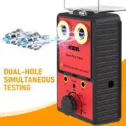 12V Car Spark Plug Tester Dual Hole Petrol Ignition Analyzer Diagnostic Tool